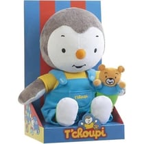 T'choupi - Peluche Tchoupi 30 cm avec ourson