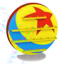 Pixar - Présentoir Bitty POP! Pixar avec 2 figurines Pixar Ball