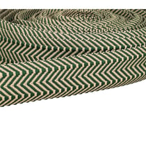 Bobine 15m sangle double chevrons 38mm vert
