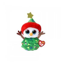 Beanie boo s small bonhomme de neige - Sapin de Noel