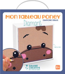 Kit Tableaux Diamants Poney