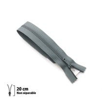 Fermeture éclair pantalon Z13 - Non séparable métallique 4mm - 20 cm