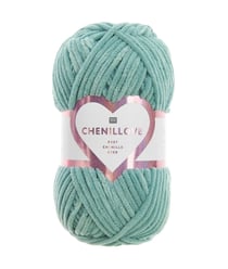 Découvrez le Confort et la Douceur de la Pelote Velours Creative Chenillove 100GR de Rico Design 19 Turquoise