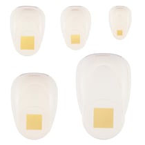 Vaessen Creative Set de perforatrices Carrés 5pcs