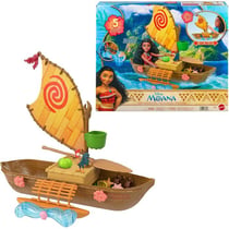 Figurine personnage - Mattel Disney - Vaiana - Coffret La Grande Pirogue de Vaiana - DISNEY PRINCESS
