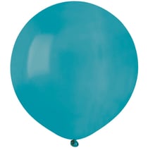 10 Ballons Turquoise Mat Ø48cm