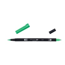 Lot de 6 feutres double pointe pinceau - TOMBOW - Vert sève - ABT Dual Brush Pen