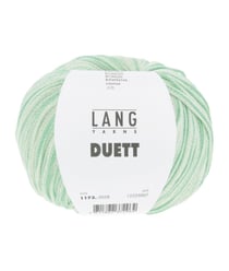 Fil à crocheter 100% Coton DUETT - Lang Yarns 58 Vert