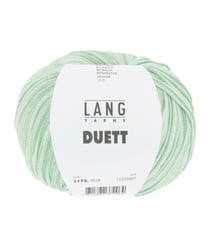 Fil à crocheter 100% Coton DUETT - Lang Yarns 58 Vert