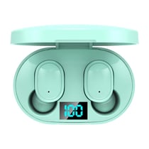 Écouteurs Bluetooth Sans Fil Avec Écran LED Et Réduction De Bruit Vert YONIS