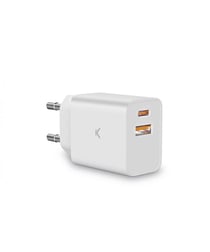 ADAPTATEUR USB SECTEUR DUAL USB A ET C 20W  KSIX
