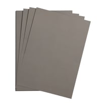 25 feuilles de papier - Gris acier - A4 - 270g - Lisse - Dessin, loisirs créatifs - Maya