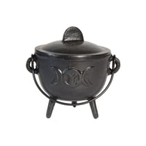 Chaudron en Fonte Noir Diamètre 12 cm - Omsaé