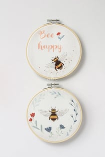 DUO Kit Point de Croix Abeille Bee Happy