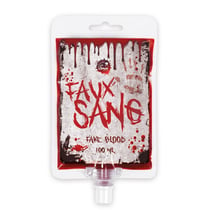 Poche de liquide effet spécial -Hémoglobine – 100 ml – maquillage Halloween – P'tit Clown
