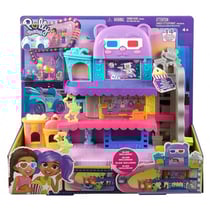 Le multiplexe cinematographique de polly pocket - polyville - mattel - hpv39 - mini univers poupee