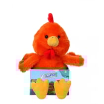 Peluche - Les P'Tits Gardenous 14 Cm - Coq