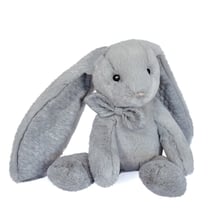 PREPPY CHIC - LAPIN GRIS PERLE 30 CM