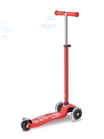Trottinette Maxi Deluxe Rouge LED