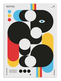 Affiche 50 x 70 cm -  Bauhaus Neue - Posterlad