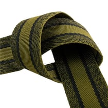 Bobine 15m sangle chinée 40mm Kaki et Noir