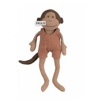 Peluche singe souriant Paulo