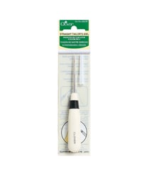 Poinçon de Tailleur Droit - Clover – Précision et Finesse pour Tous Vos Travaux de Couture Blanc