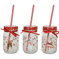 Chope Verre Noël Renne