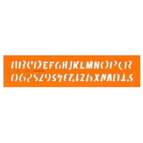 Trace-lettre MINERVA Okay n°8 - Matière biosourcée - Orange