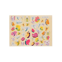 Gommettes - Oiseaux papillons libellules - Pour enfant - 365 stickers - Repositionnable - Cléopâtre