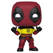 Deadpool 2 - Figurine POP! Deadpool 2 avec T-shirt X-Men 9 cm - Funko