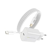 Mayaxess Chargeur Secteur pour Xiaomi 15 Pro 20W + Câble USB-C 1m Blanc