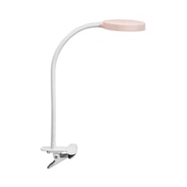 Lampe LED de bureau à pince Rose poudré - CEP