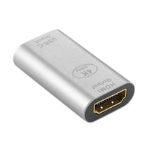 Adaptateur USB-C femelle vers HDMI femelle 4K Design Compact Argent