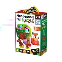 Jeu découverte Headu Mon Premier Puzzle Montessori La Forêt