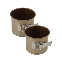 Ensemble de 2 Petits Moules à panettone 12 x 10 cm Zenker Mojave Gold