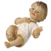 Enfant Jésus en polyrésine, 4,5cm, 1 pce