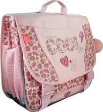 Cartable 38 cm – KIP GRAOU – Rose – 2 compartiments