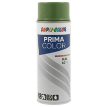 Spray de peinture acrylique - Vert reseda - RAL 6011 - Brillant - Tous supports - Prima Color - 400ml