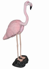 Hansa peluche Geante Flamant Rose 165 cm H