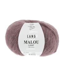 Pelote d'Alpaga et laine MALOU LIGHT - LANG YARNS 48 Violet