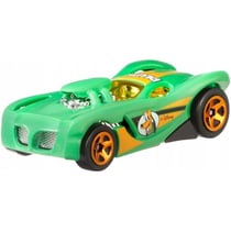 Vehicule disney : pluto voiture verte 16 angels - hot wheels - voiture miniature 1:64 collection mickey 90eme - mattel - gbb44