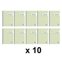 10 facturiers - Dupli - Autocopiants - A5 - 50 feuilles - Exacompta - 3278E