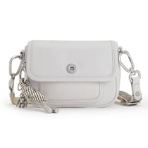 Petit sac avec bandoulière Kipling INAKI S convertible en sac banane Chalk White PB