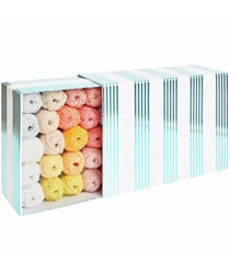 Coffret Spring CAL Box 3 - Birthday Party - Rico Design Blanc et Bleu