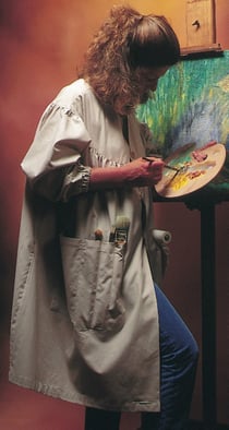 Blouse de peinture Corot Modèle Femme Beige