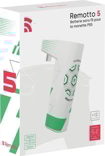 Remotto Battery Edition FC24 - Chargeur de Manette PS5 sans Fil - Batterie Portable pour DualSense