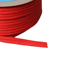Double cordon 9mm rouge au mètre