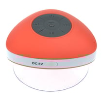 Mini Enceinte Bluetooth Waterproof Rouge YONIS