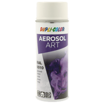 Spray de peinture - Blanc pur - RAL 9010 - Brillant - Tous supports - Aérosol Art